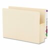 Smead Pocket Folder, 3.5", Manila, PK25 76124